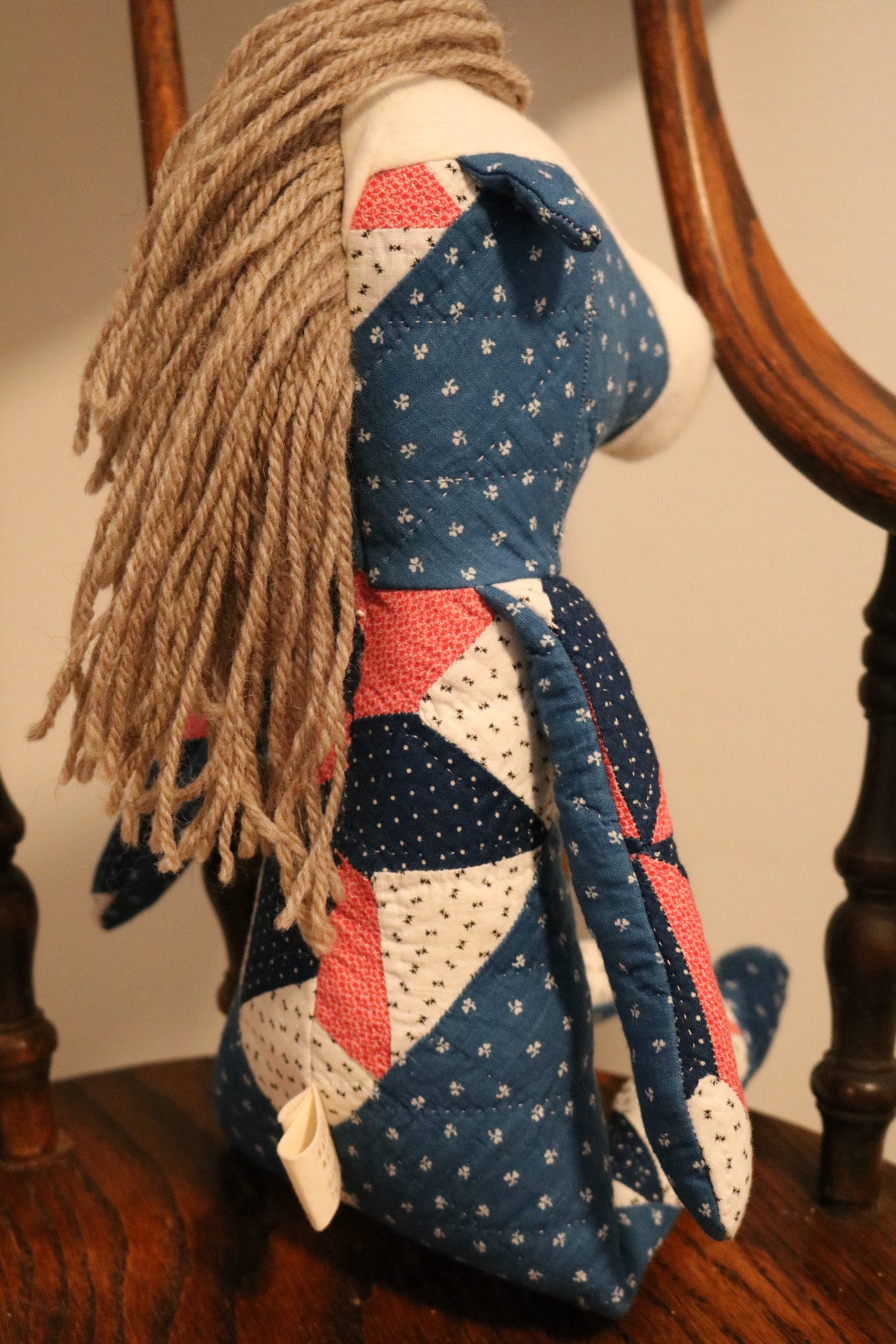 1800s Quilted Horse II - Organic Cotton Stuffing