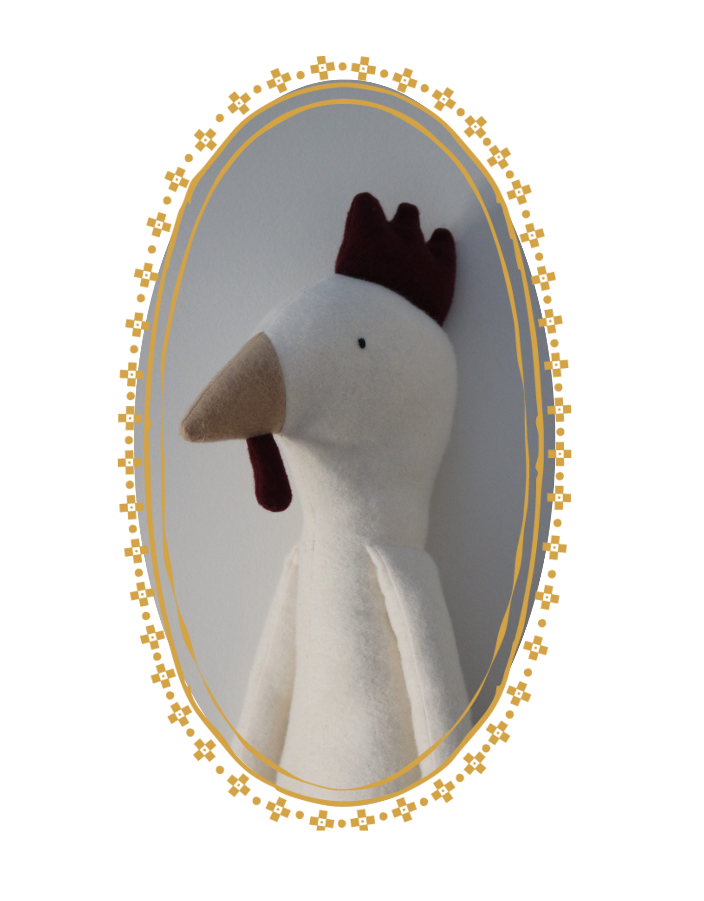 Clarence the Chicken (Peace + Love)