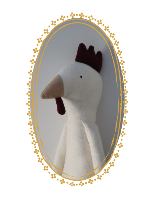 Clarence the Chicken (Peace + Love)