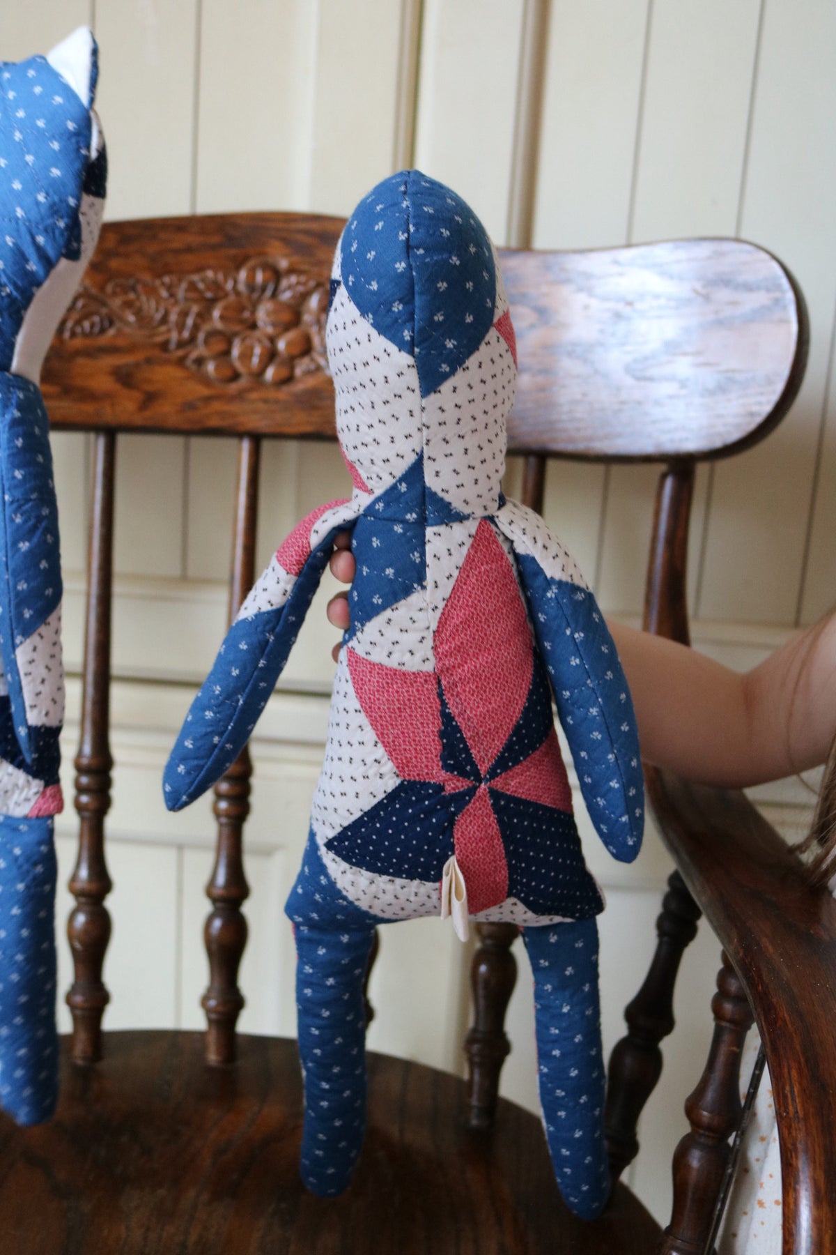 1800s Quilted Runner Duck I - Organic Cotton Stuffing